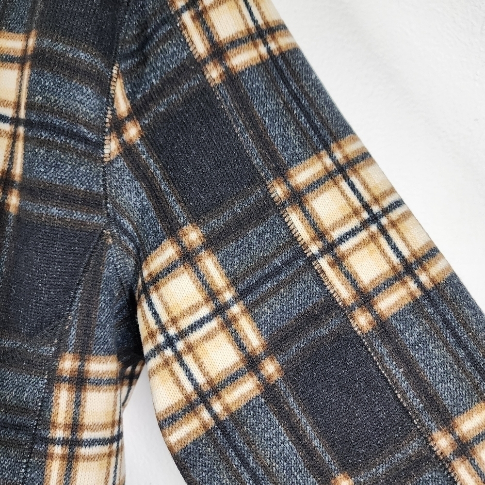 POWDER RIVER OUTFITTERS PLAID HALF ZIP PULLOVER - Picture 7 of 11